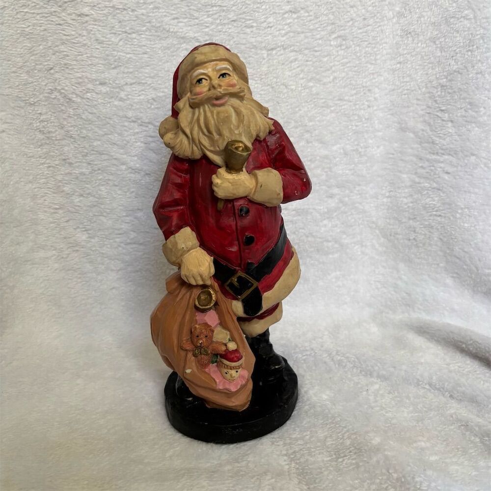 Vintage Windsor Collection Santa Christmas Figurine Multicolor Decor